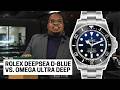 Rolex Deepsea Cameron vs. Omega Ultra Deep: Which Extreme Diver Is For You? | SwissWatchExpo