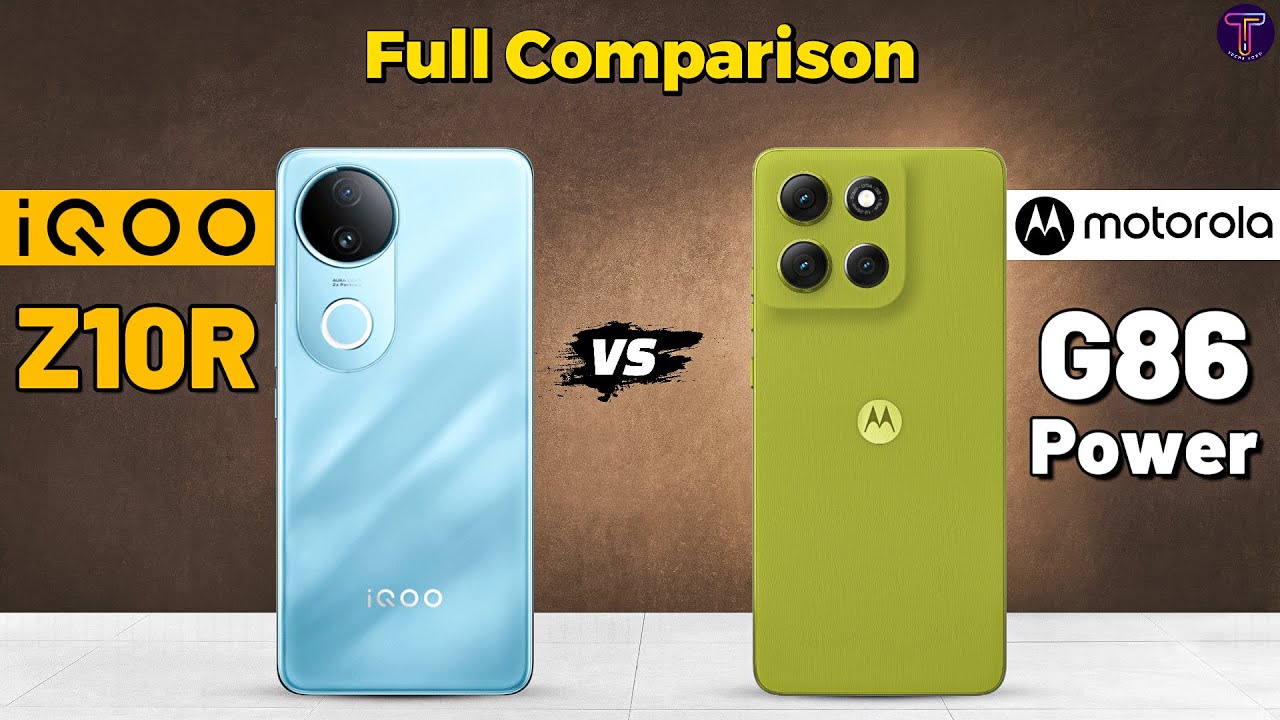 iQOO Z10R vs Moto G86 Power : Full Comparison 🤐❓