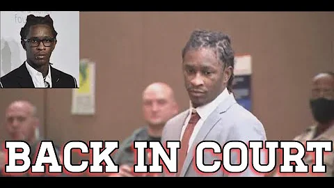 WATCH LIVE !! YOUNG THUG BACK IN COURT!!