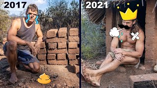Озвучка видео Три года примитивных навыков в хижине (Three Years Of Primitive Skills At The Hut)