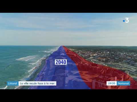 Coastal erosion in Lacanau [France 3]