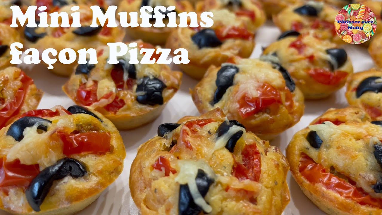 MINI MUFFINS FAÇON PIZZA 🍕