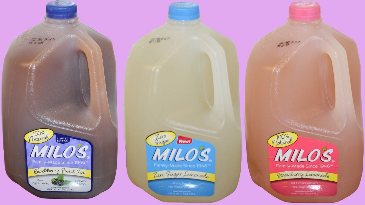Milo’s: Blackberry Sweet Tea, Zero Sugar Lemonade & Strawberry Lemonade Review