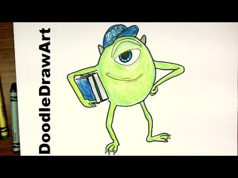 Video: Cách Vẽ Mike Wazowski Bằng Bút Chì Từng Bước