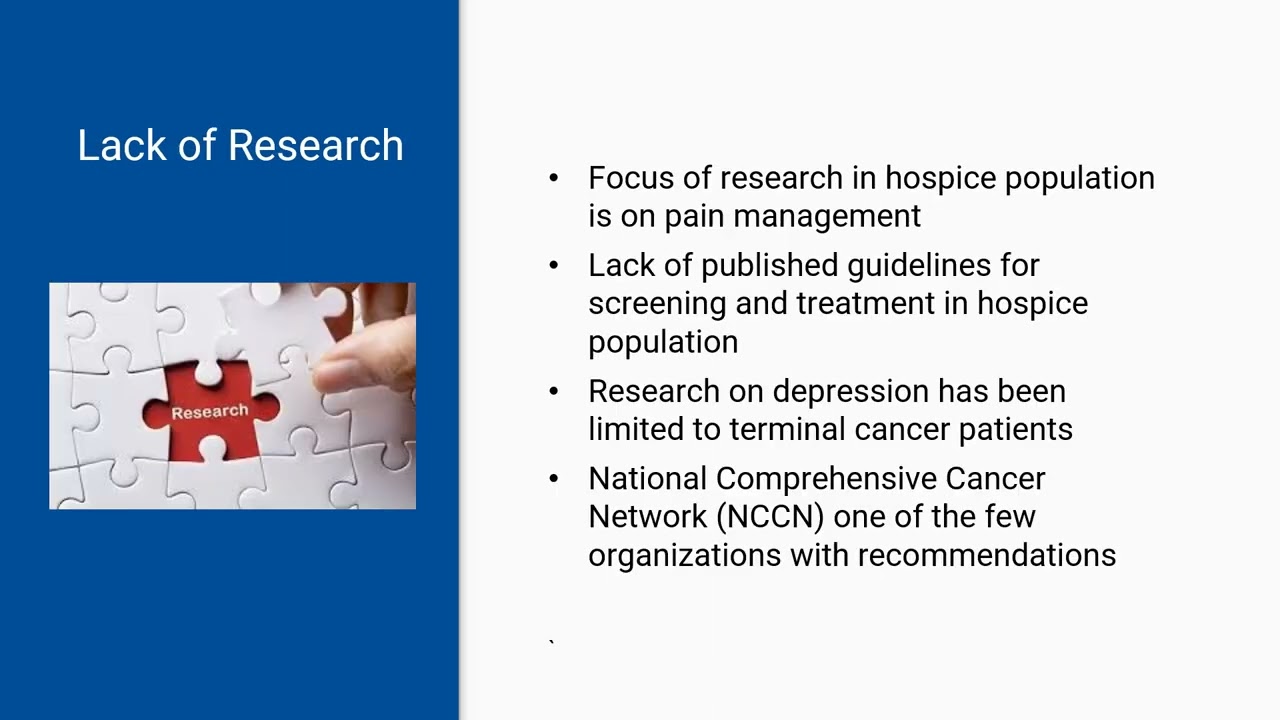 Depression Screening in Hospice