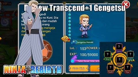 Review Transcend +1 Gengetsu & Scroll #ninjarebirth