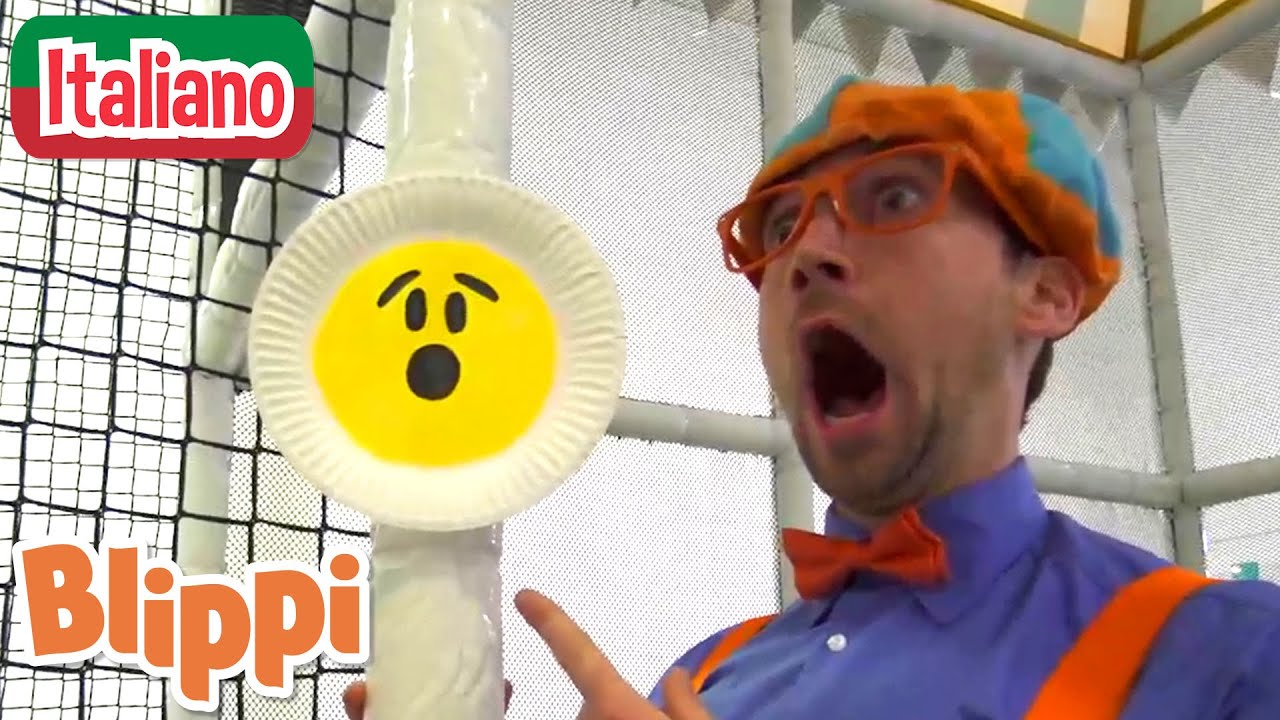 Blippi visita un parco giochi al coperto | Blippi in Italiano | Video educativi per bambini