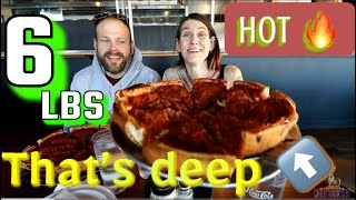 ACME PIZZA SPEED RECORD ATTEMPT ~ 6 LB DEEP DISH PIZZA ~ WHY SO SLOW??