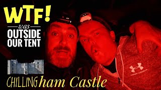 TERRIFYING STEALTH CAMP AT CHILLINGHAM CASTLE / I've never been so scared in my life