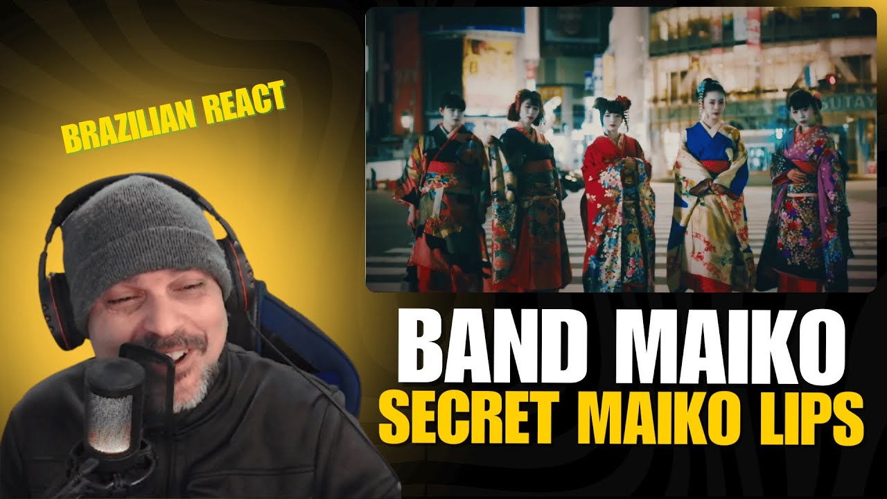 Reaction: BAND-MAIKO / secret MAIKO lips (Official Music Video)