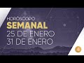 HOROSCOPO SEMANAL | 25 AL 31 DE ENERO | ALFONSO LEÓN ARQUITECTO DE SUEÑOS