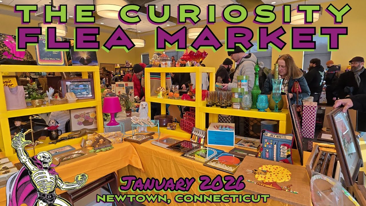 The Curiosity Flea Market: Awesome Finds & Great Deals in the Dead of Winter! January 2026!