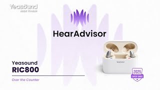 RIC800 Awarded HearAdvisor s Expert Choice 2025