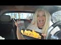 7 ELEVEN MUKBANG IN MY LAMBORGHINI! | GAS STATION EATING SHOW