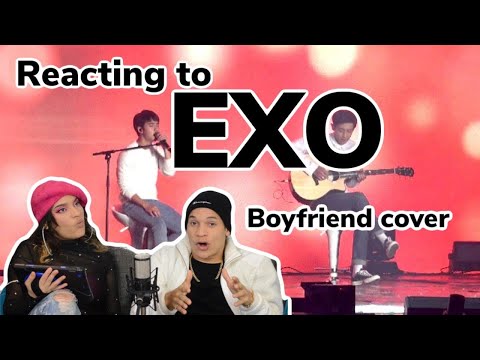 EXO-Love concert - Boyfriend(acoustic ver.) D.O. with Chanyeol REACTION!!!