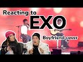 EXO-Love concert - Boyfriend(acoustic ver.) D.O. with Chanyeol REACTION!!!