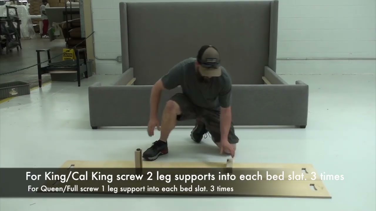 How to Assemble - Upholstered Bed