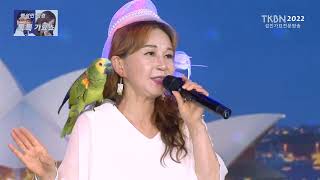 가수 이태리 - 오라버니(금잔디곡) TKBN-TV 백성민 성경 톡톡가요쇼 6회