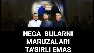 NEGA ULARNI MARUZALARI TA'SIRLI EMAS ~ ABDULLOH ZUFAR / НЕГА УЛАРНИ МАРУЗАЛАРИ ТА'СИРЛИ ЭМАС