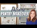 EXTREME PANTRY MAKEOVER  | ORGANIZE & LABEL YOUR PANTRY WITH CRICUT