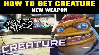 Unlock CREATURE WEAPON in HIGH ON LIFE 2 | Pick Up Your Half-Brother Jeppy