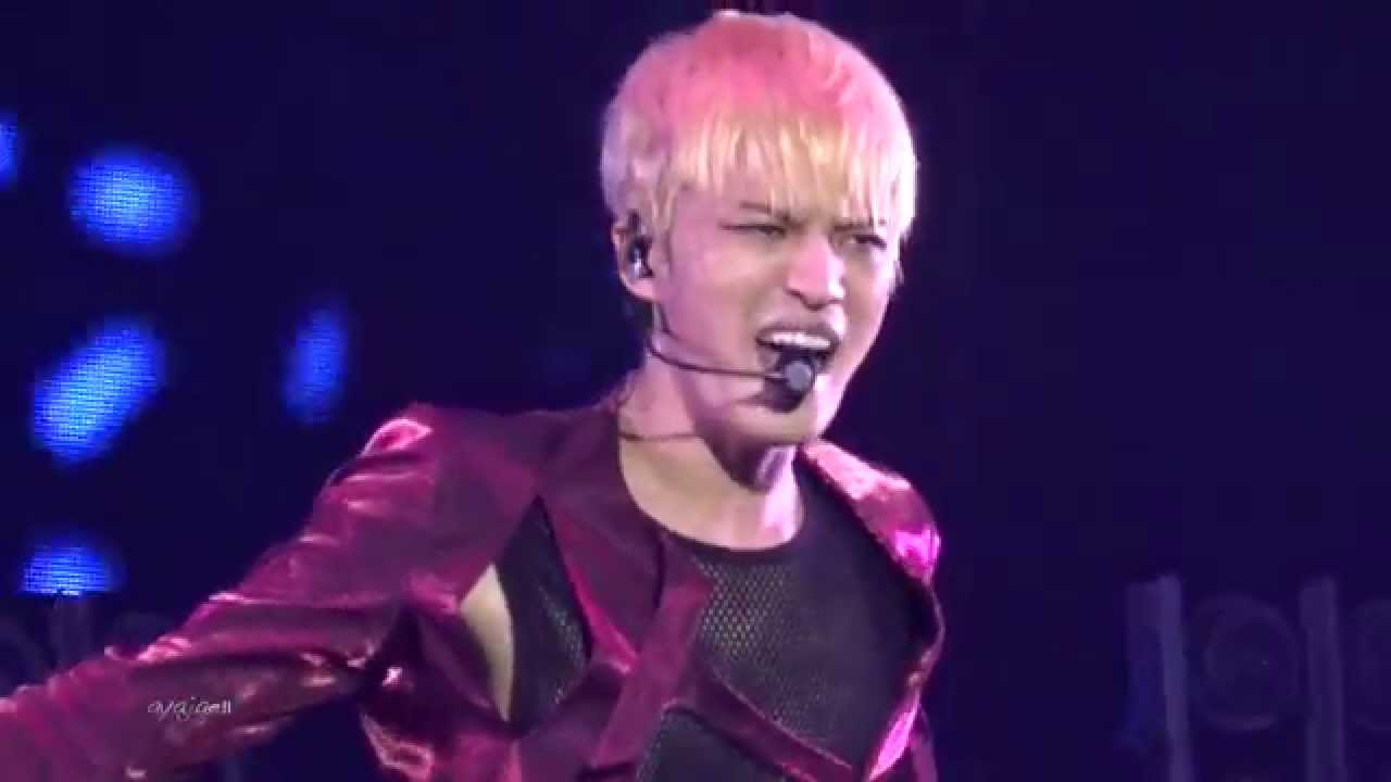140816 JYJ Asia Tour in HK Letting Go (Jaejoong)