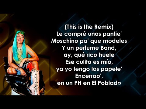 Poblado Remix - J Balvin, Karol G, Nicky Jam (Letra/Lyrics)