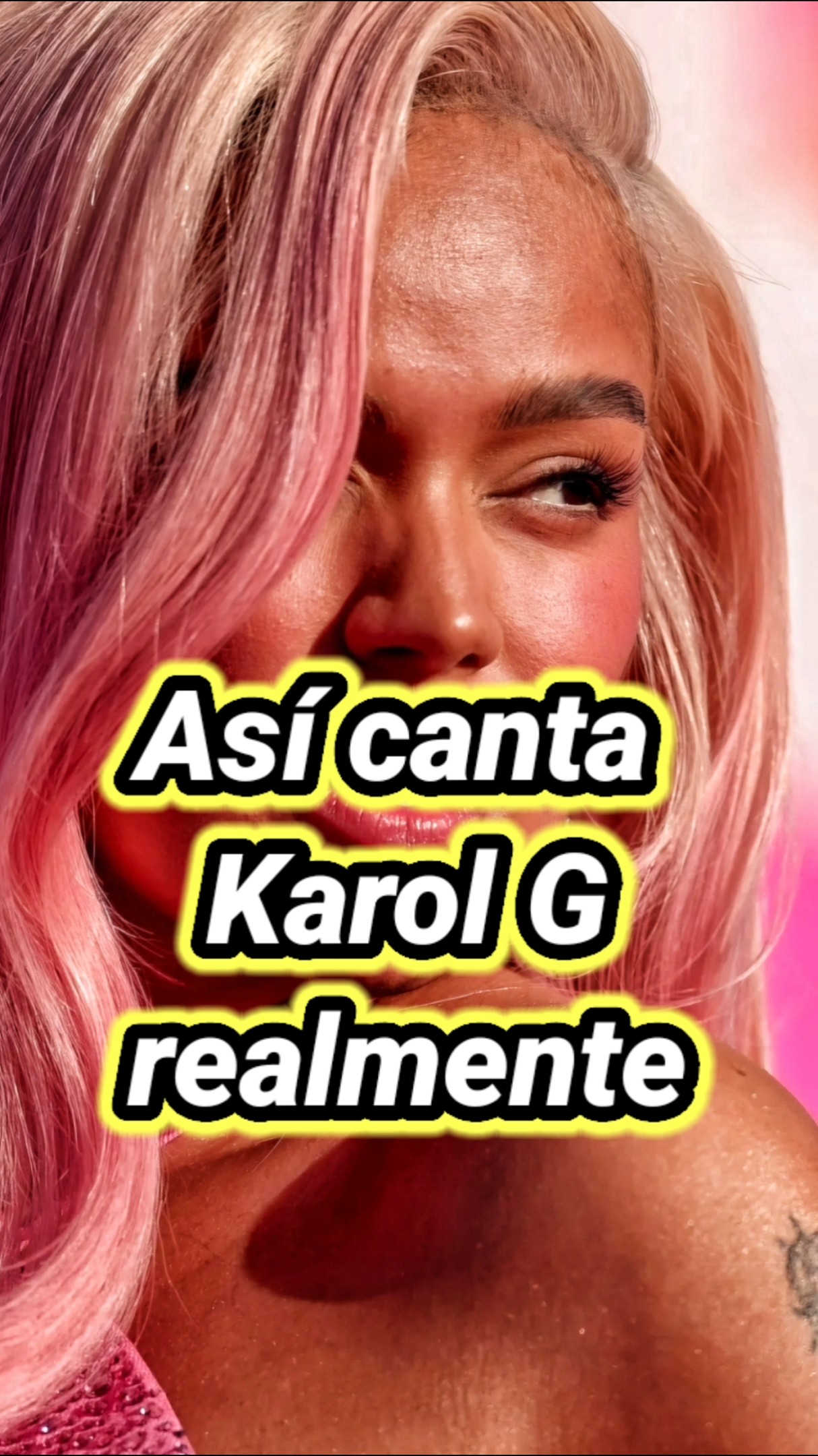 Así Karol G realmente. #karolg