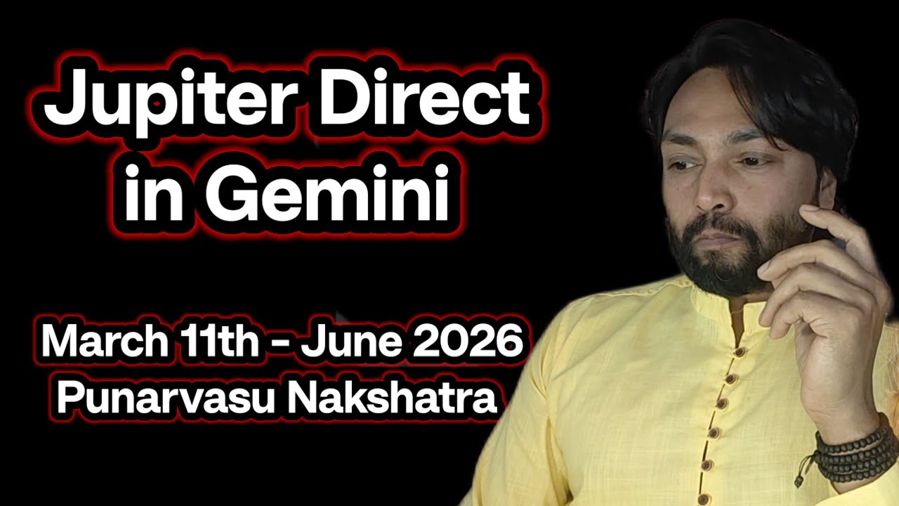 Jupiter Direct in Gemini - March 11th - June 2nd 2026