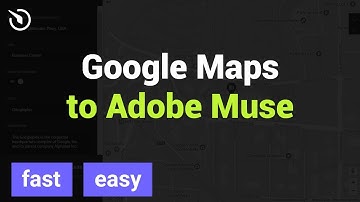 How to add Google Maps to Adobe Muse - Store Locator