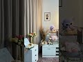 lovely corner filled w/florals, calm and pleasing to the eye🤍 #interiordesign #homedecor #aesthetic