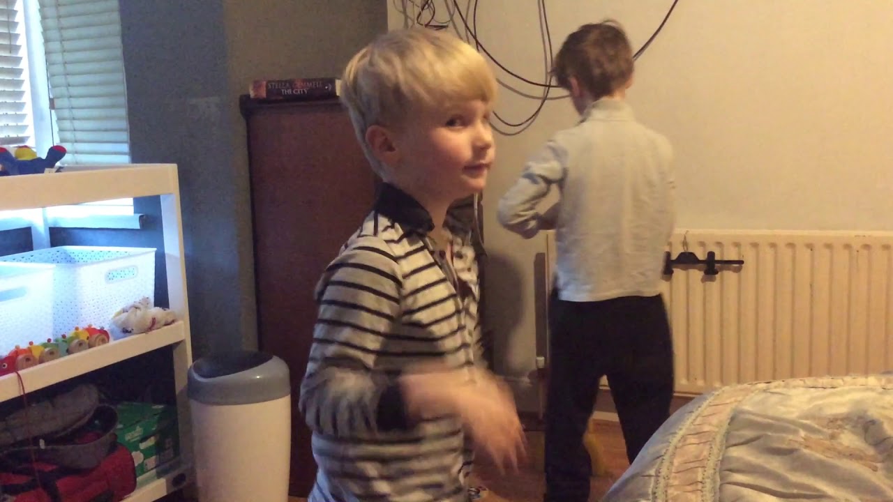 Tristan dances to Code Monkey - YouTube