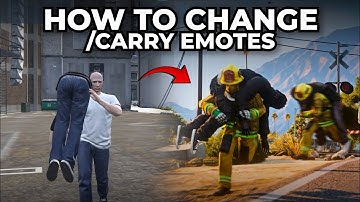 How to change /carry emotes on FiveM server with Carry Funny Emote Pack