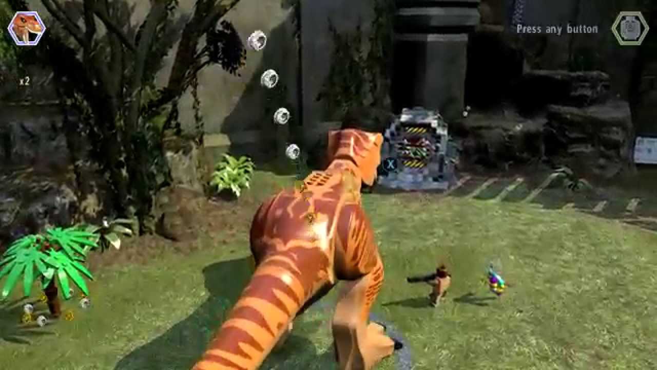 Lego jurassic world red brick uiDer