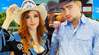 I Took Amouranth to a Rodeo...