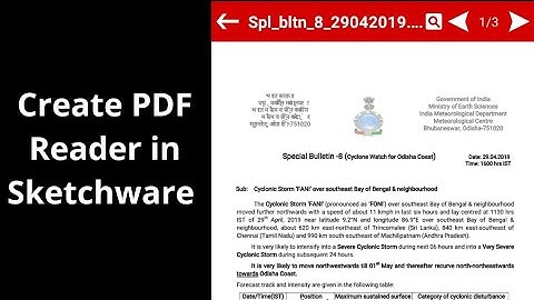 Create PDF Reader in Sketchware