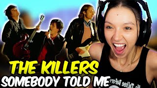 The Killers - Somebody Told Me | FIRST TIME REACTION