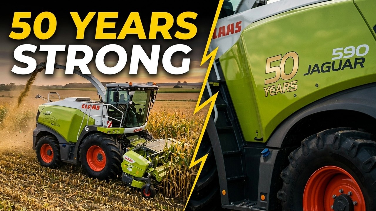 Claas Jaguar 990 Harvester For Famous Rally Driver