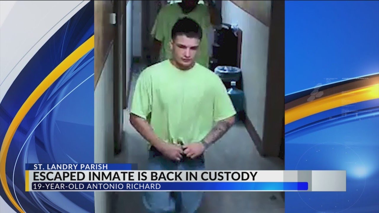 Inmate that escaped a work detail has been captured - YouTube