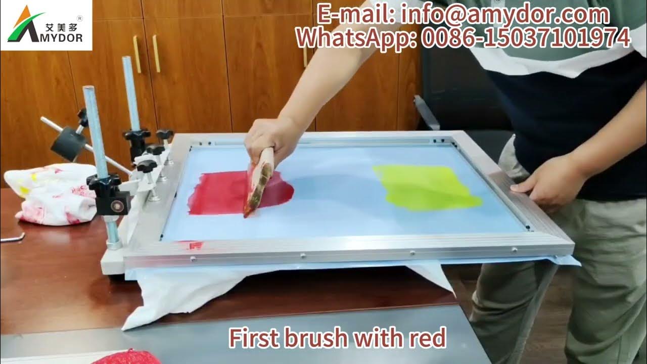 Clothes Digital Silk Screen Making Machine, T Shirt Screen Printer No