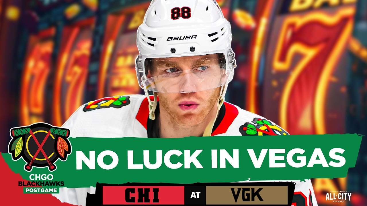 BLACKHAWKS POSTGAME: Kane SCORES in RETURN as Chicago Drops Season Opener to Vegas | CHGO Blackhawks