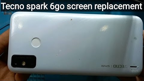 Tecno spark 6 go screen replacement ||lcd replacement