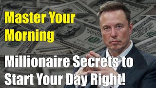 The Millionaire Morning Routine: Secrets to Success