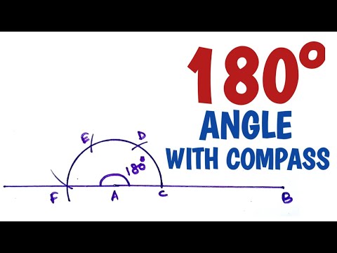 180 degree angle