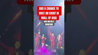 ?HAD A CHANCE TO HOST MALL OF ASIA event viralvideo foryou fyp viralshorts viralshort viral