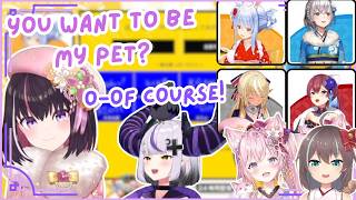 Laplus Goes DOWN BAD to Be AZKi’S PET! But Keeps TEASING Pekora! 💀😭 | Hololive Clip