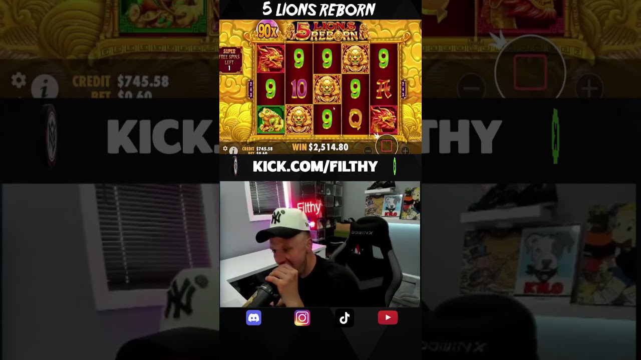 8xbet999 com 5 LIONS REBORN DOES THE UNTHINKABLE shorts slot slots onlineslots win casino