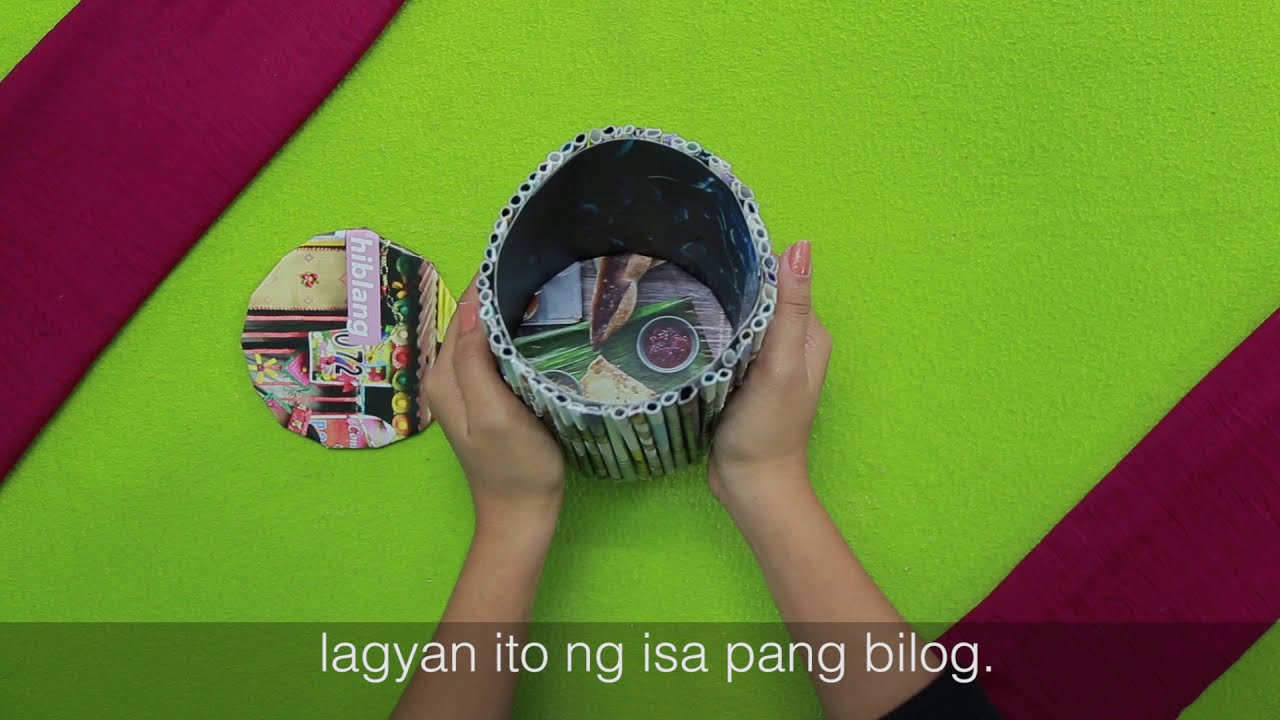 DIY | Magazine round box