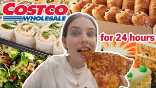 Only eating COSTCO food for 24 hours *best day ever*