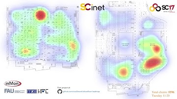 SC17 Timelaps of Wifi Heatmap - Annotated